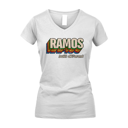 Your Name Built Different Retro Shirt RAMOS M1-26