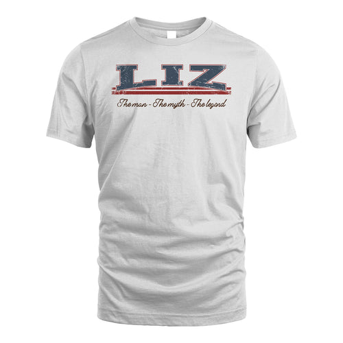 The Man The Myth The Legend Vintage Shirt LIZ M1-6