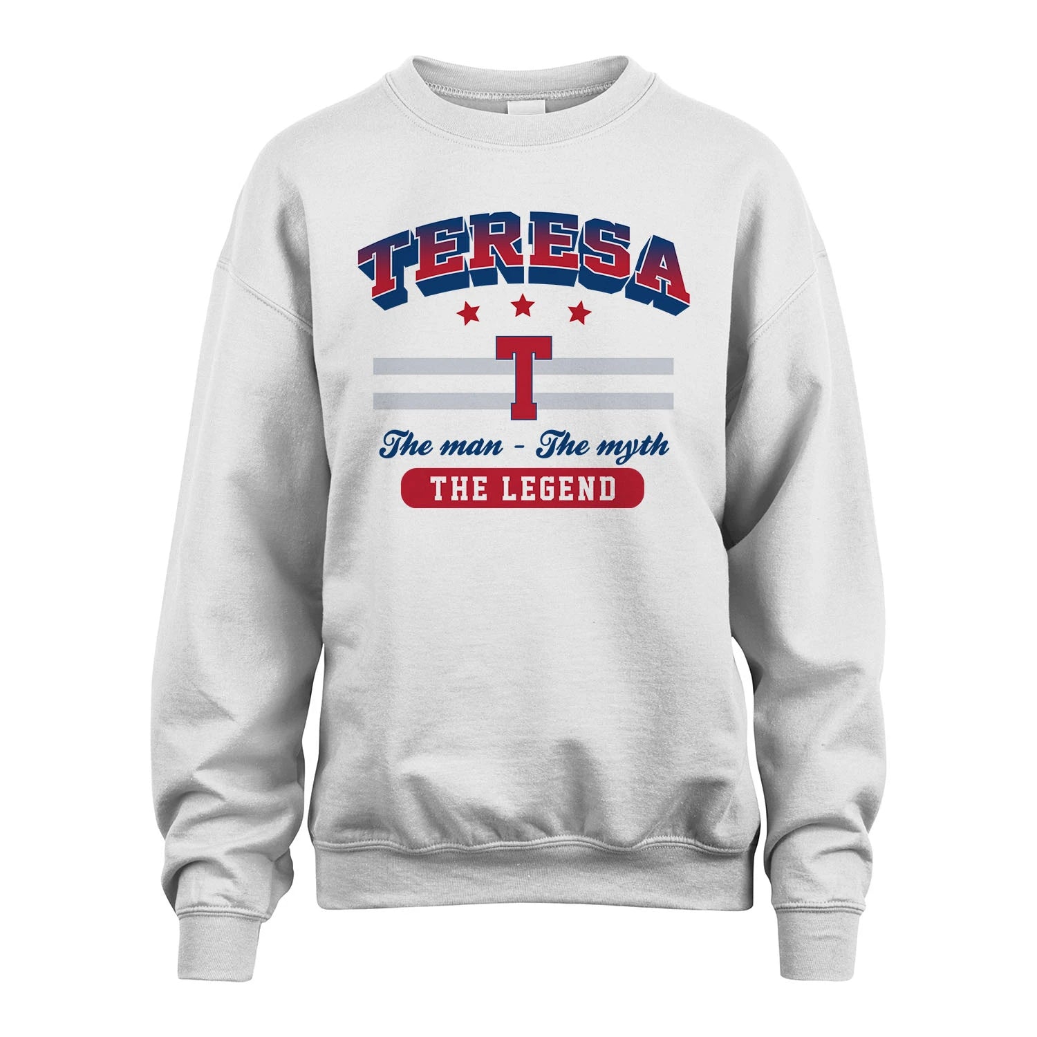 The Man The Myth The Legend With Your Name Shirt TERESA M1-35