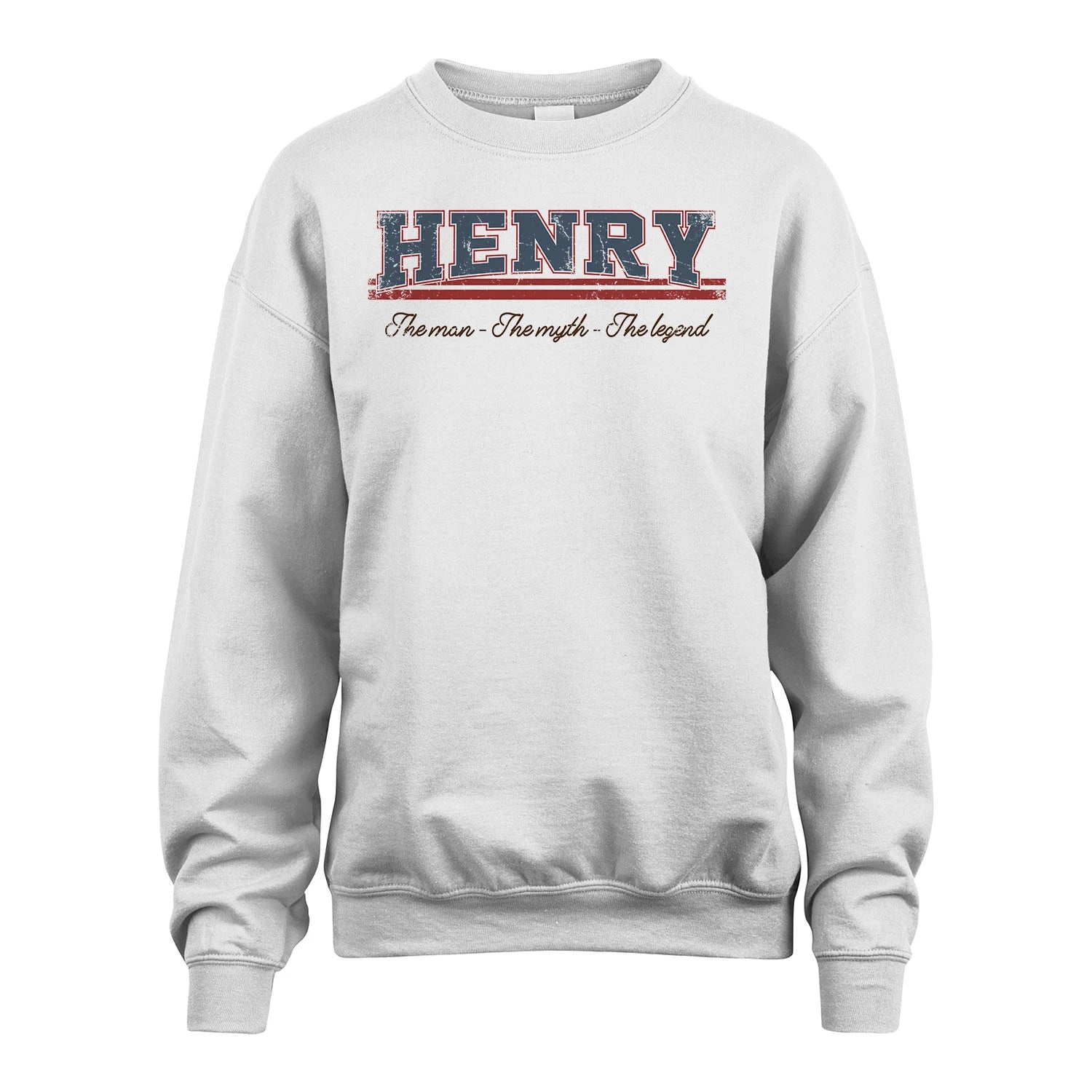 The Man The Myth The Legend Vintage Shirt HENRY M1-6