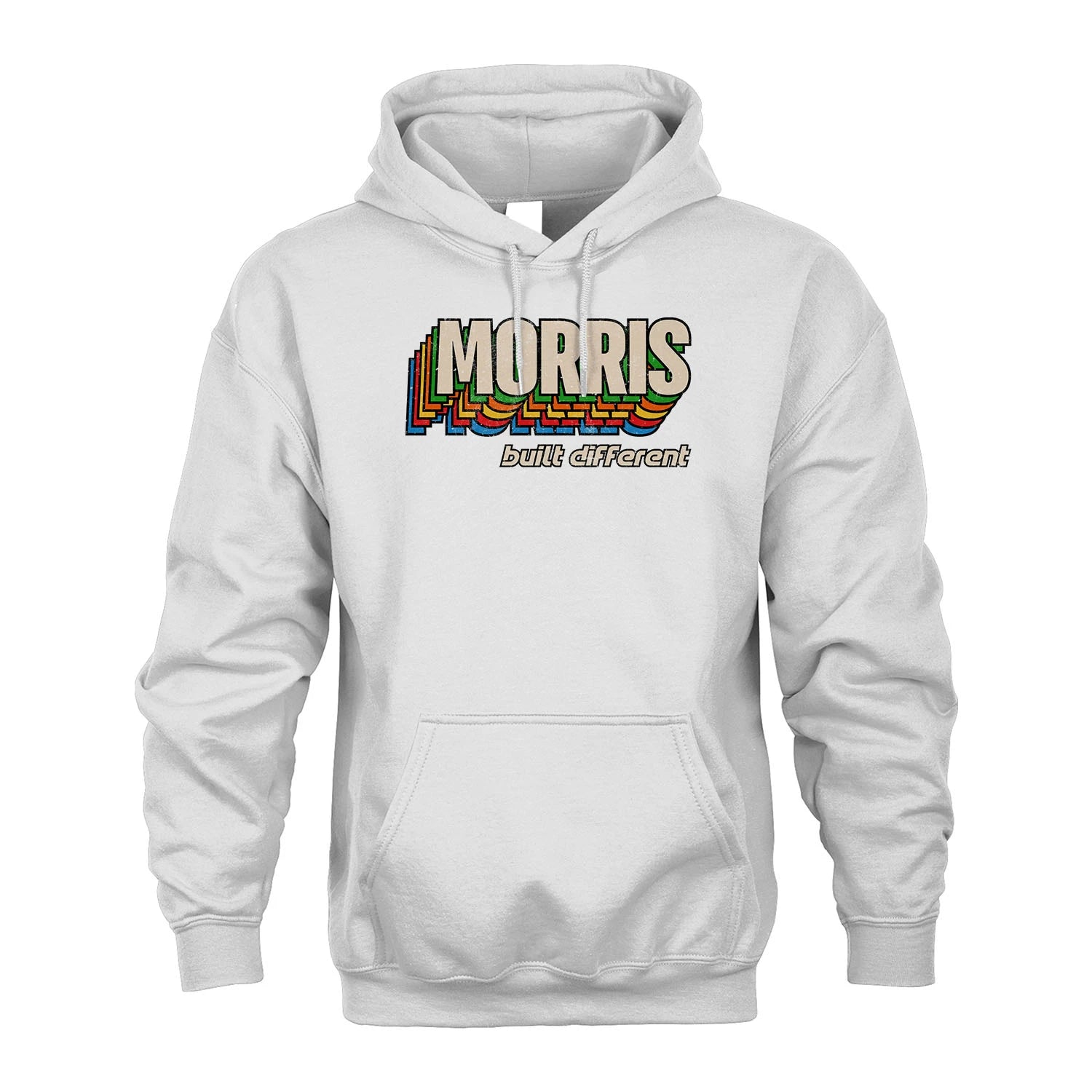 Your Name Built Different Retro Shirt MORRIS M1-26