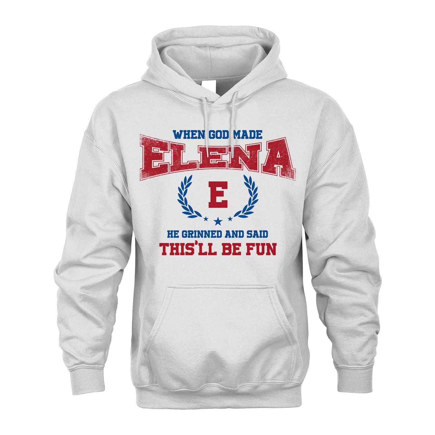 When God Made He Grinned And Said This'll Be Fun Shirt ELENA M1-12