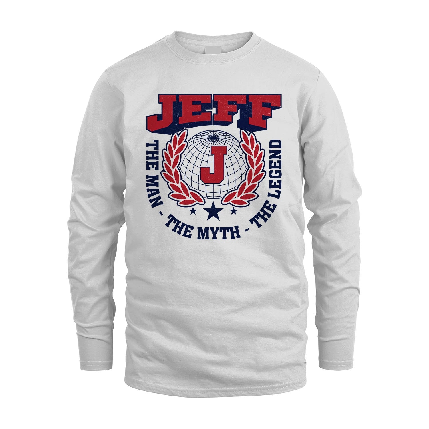 The Man The Myth The Legend Logo Shirt JEFF M1-30