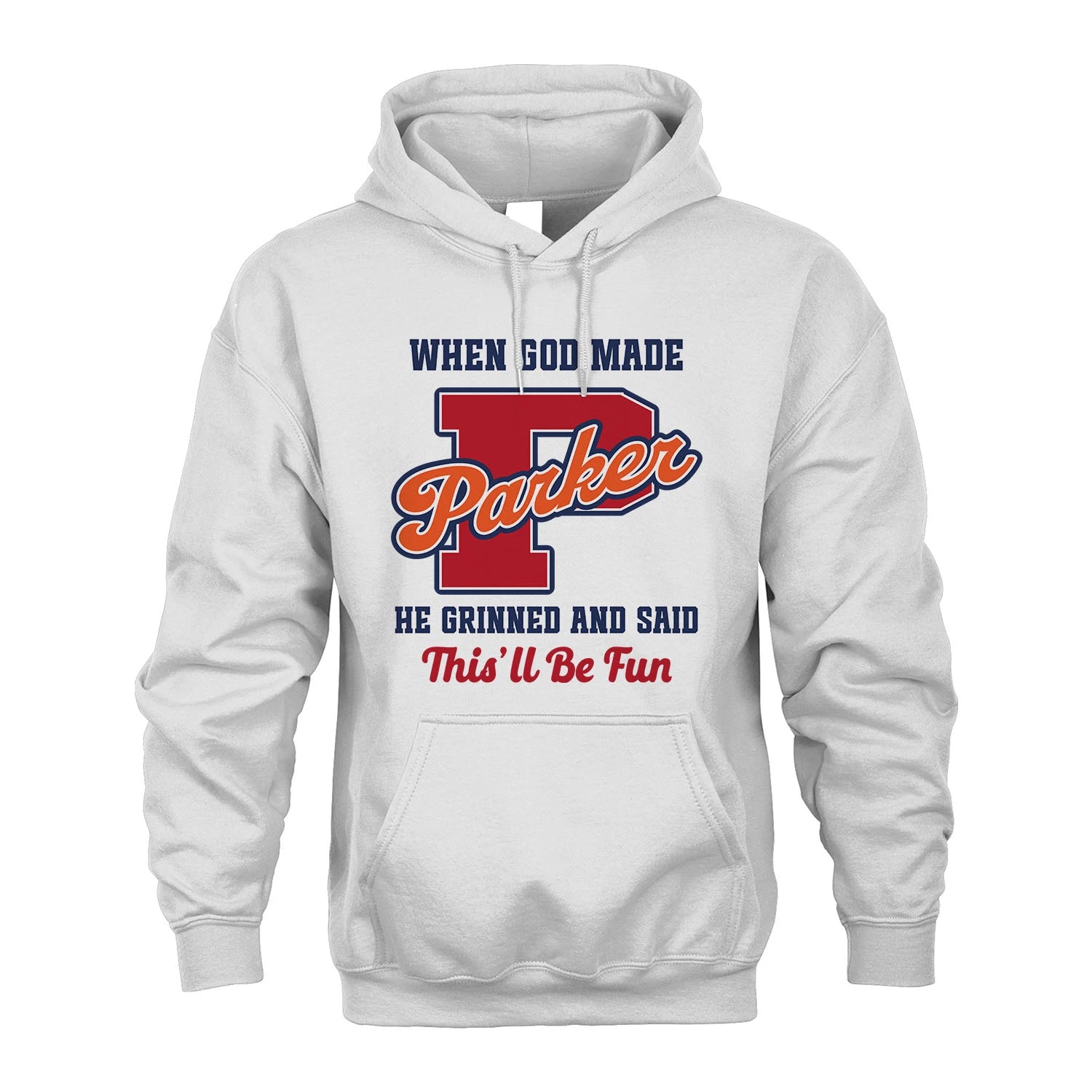 God Made Your Name Custom Shirt PARKER M1-16