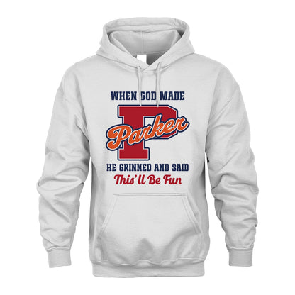 God Made Your Name Custom Shirt PARKER M1-16