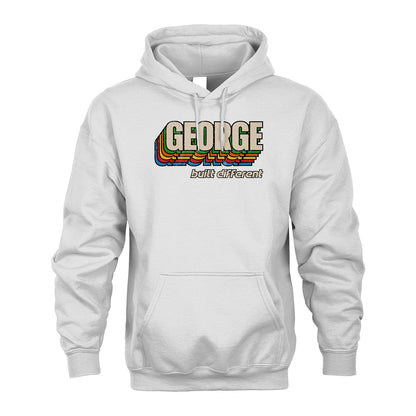 Your Name Built Different Retro Shirt GEORGE M1-26