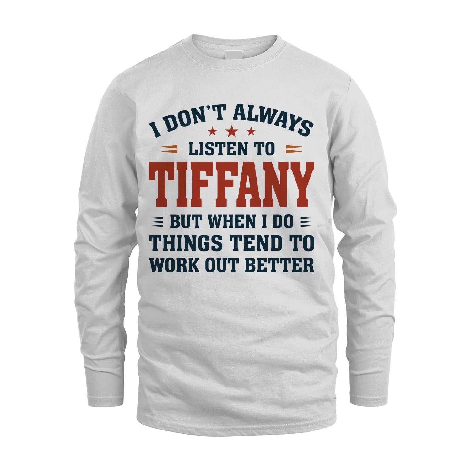 I Don't Always Listen To... TIFFANY M1-2