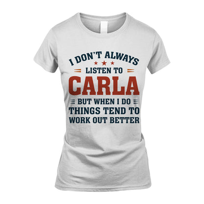 I Don't Always Listen To... CARLA M1-2