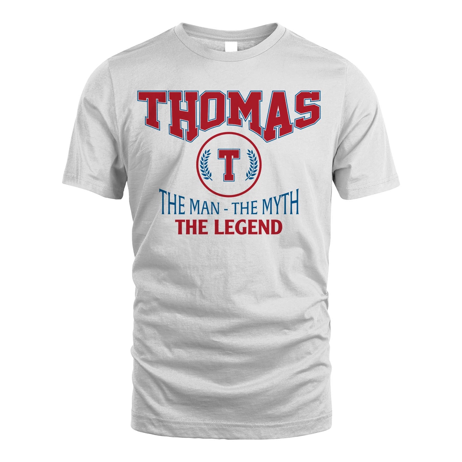 The Man The Myth The Legend Jet Style Shirt THOMAS M1-9
