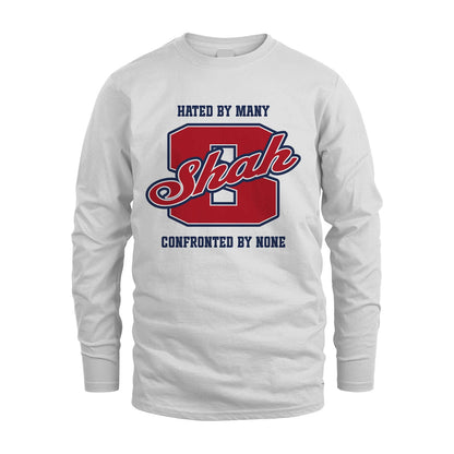 Hated By Many Confronted By None Personalized Name Shirt SHAH M1-8