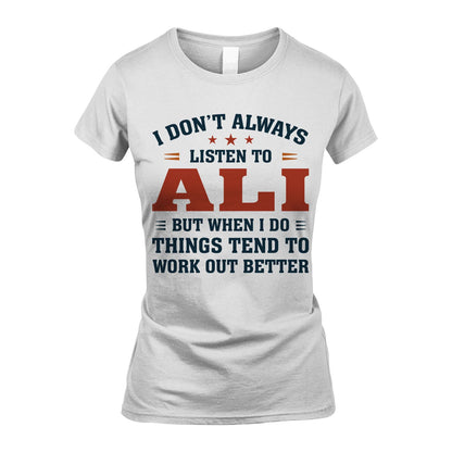 I Don't Always Listen To... ALI M1-2
