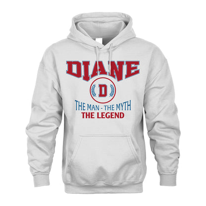The Man The Myth The Legend Jet Style Shirt DIANE M1-9