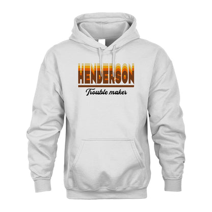 Your Name Trouble Maker Funny Shirt HENDERSON M1-34