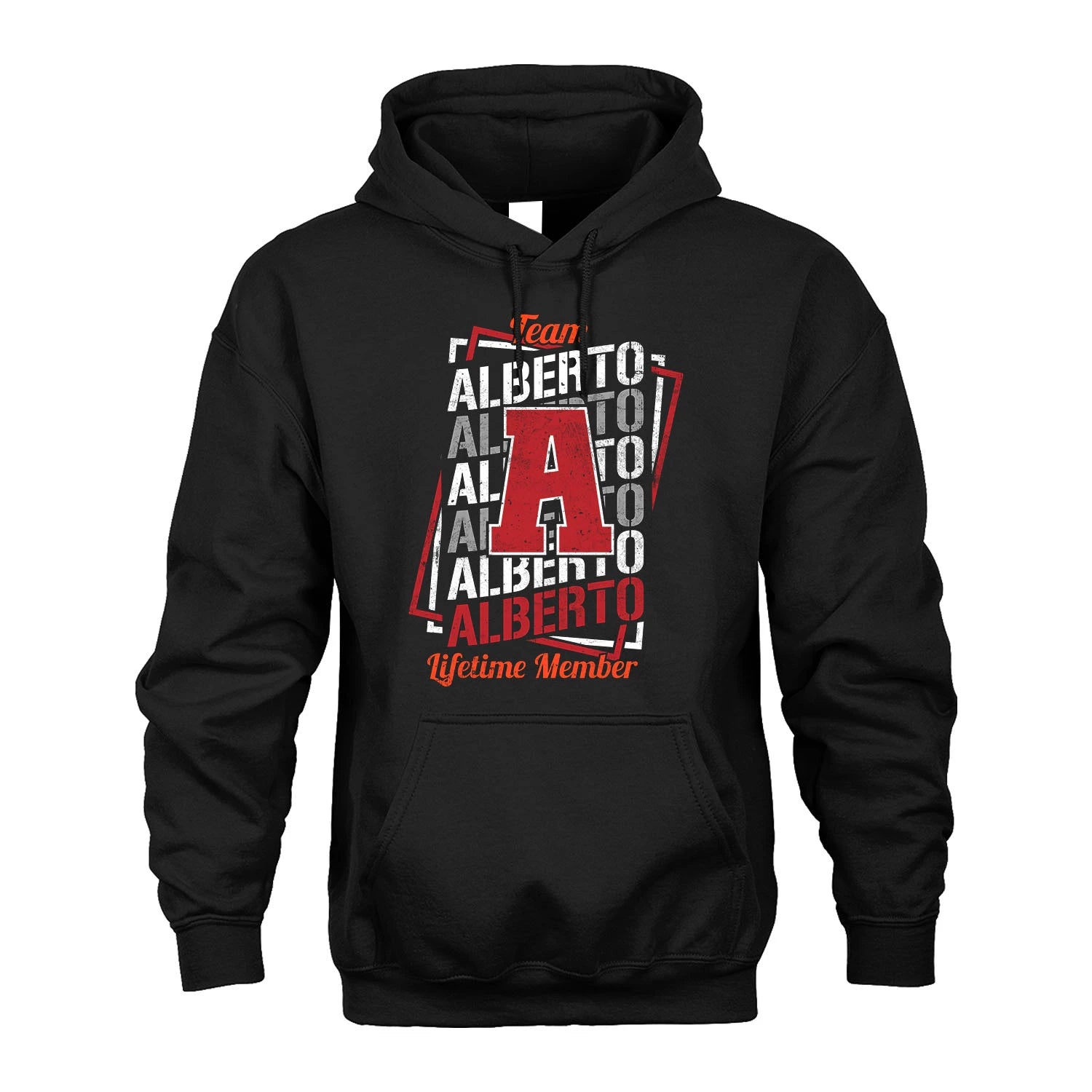 Team Your Name Lifetime Member Sporty Shirt ALBERTO M1-25