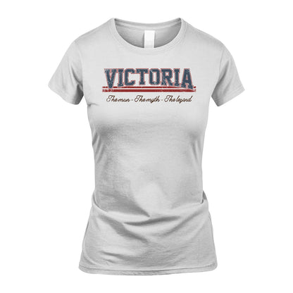 The Man The Myth The Legend Vintage Shirt VICTORIA M1-6