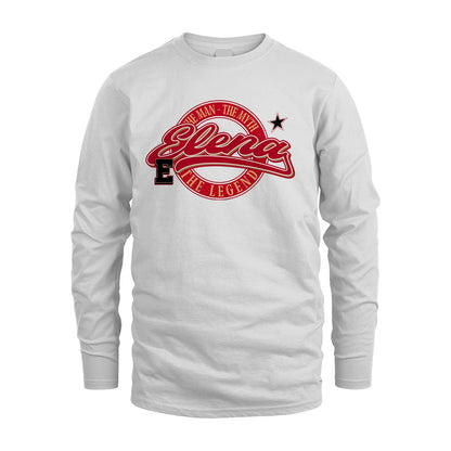 The Man The Myth The Legend Sporty Shirt ELENA M1-14