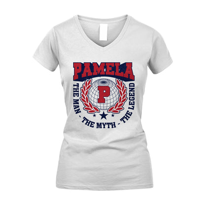 The Man The Myth The Legend Logo Shirt PAMELA M1-30