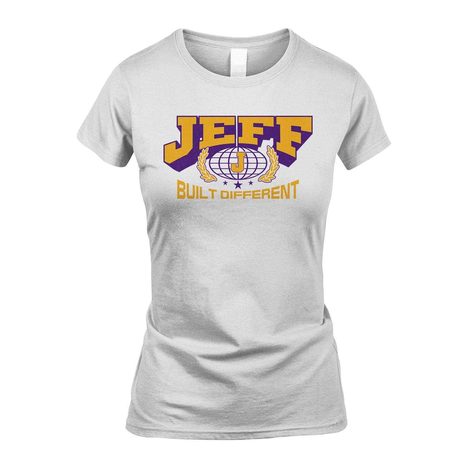 Your Name Built Different Sporty Shirt JEFF M1-32