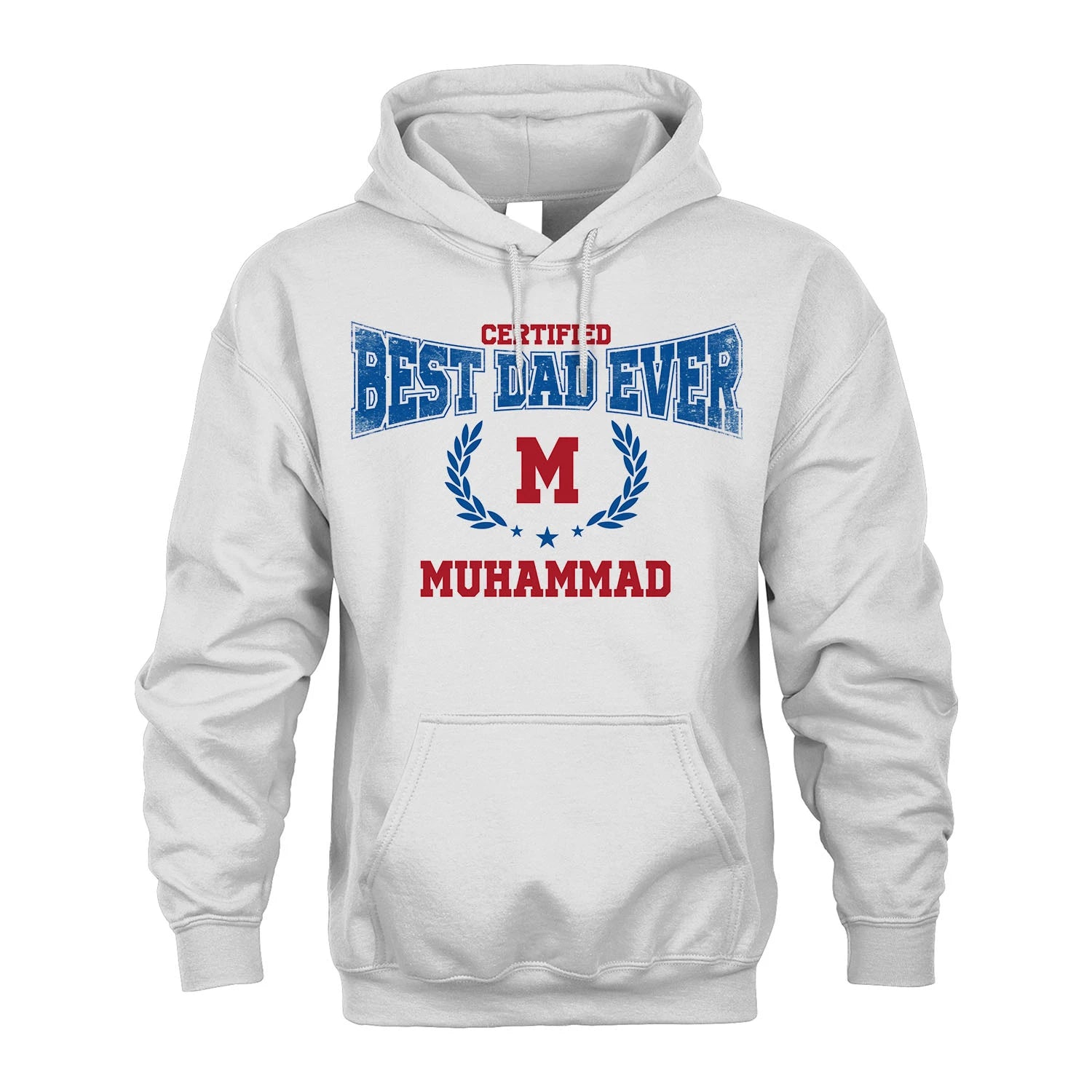 Certified Best Dad Ever Shirt MUHAMMAD M1-11
