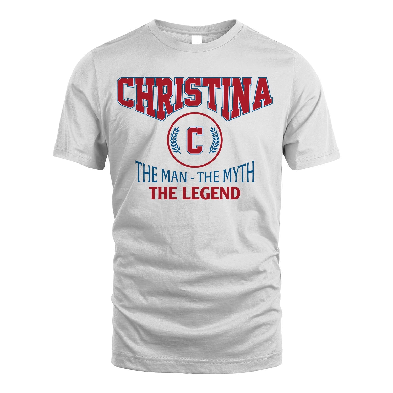 The Man The Myth The Legend Jet Style Shirt CHRISTINA M1-9