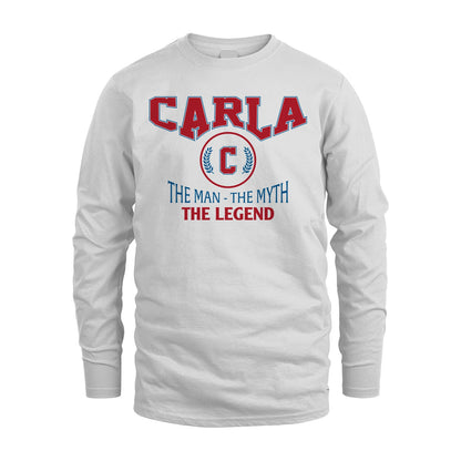 The Man The Myth The Legend Jet Style Shirt CARLA M1-9