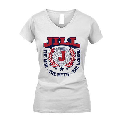 The Man The Myth The Legend Logo Shirt JILL M1-30