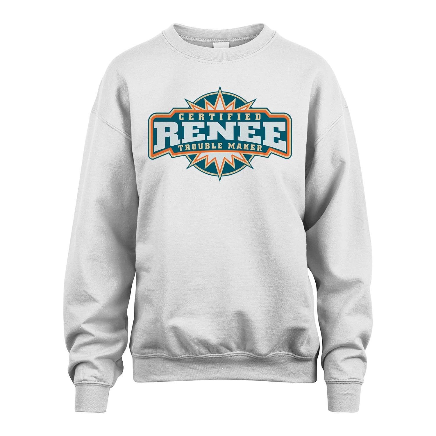 Certified Your Name Trouble Maker Shirt RENEE M1-36