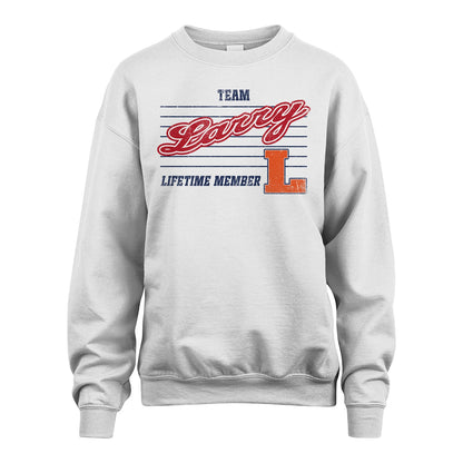Team Your Name Lifetime Member Vintage Shirt LARRY M1-24
