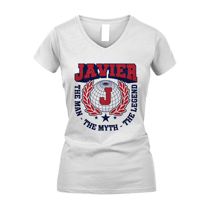 The Man The Myth The Legend Logo Shirt JAVIER M1-30