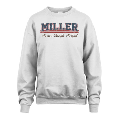 The Man The Myth The Legend Vintage Shirt MILLER M1-6
