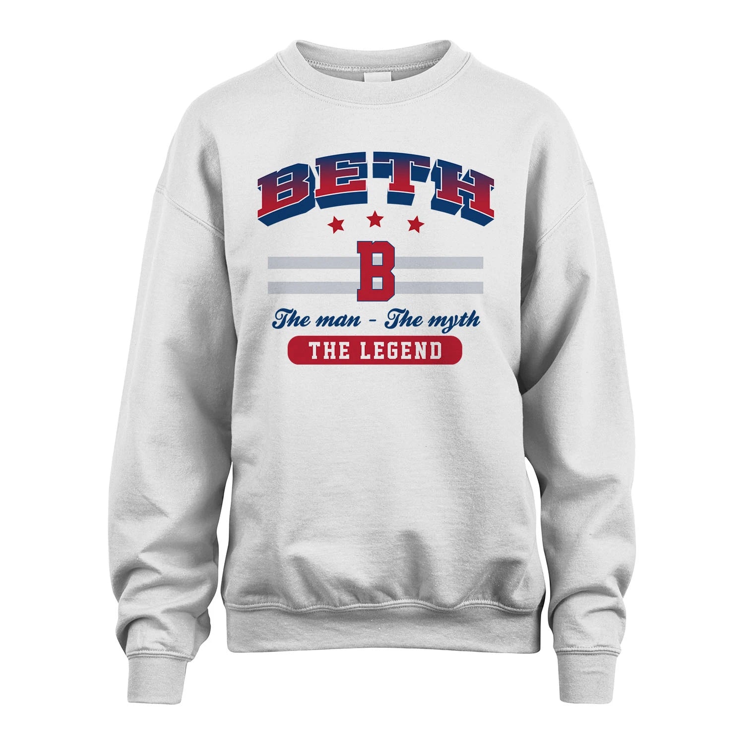 The Man The Myth The Legend With Your Name Shirt BETH M1-35