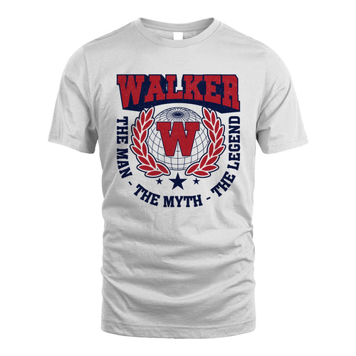 The Man The Myth The Legend Logo Shirt WALKER M1-30