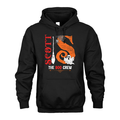 The Boo Crew Halloween With Your Name Shirt SCOTT M1-23