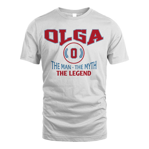 The Man The Myth The Legend Jet Style Shirt OLGA M1-9