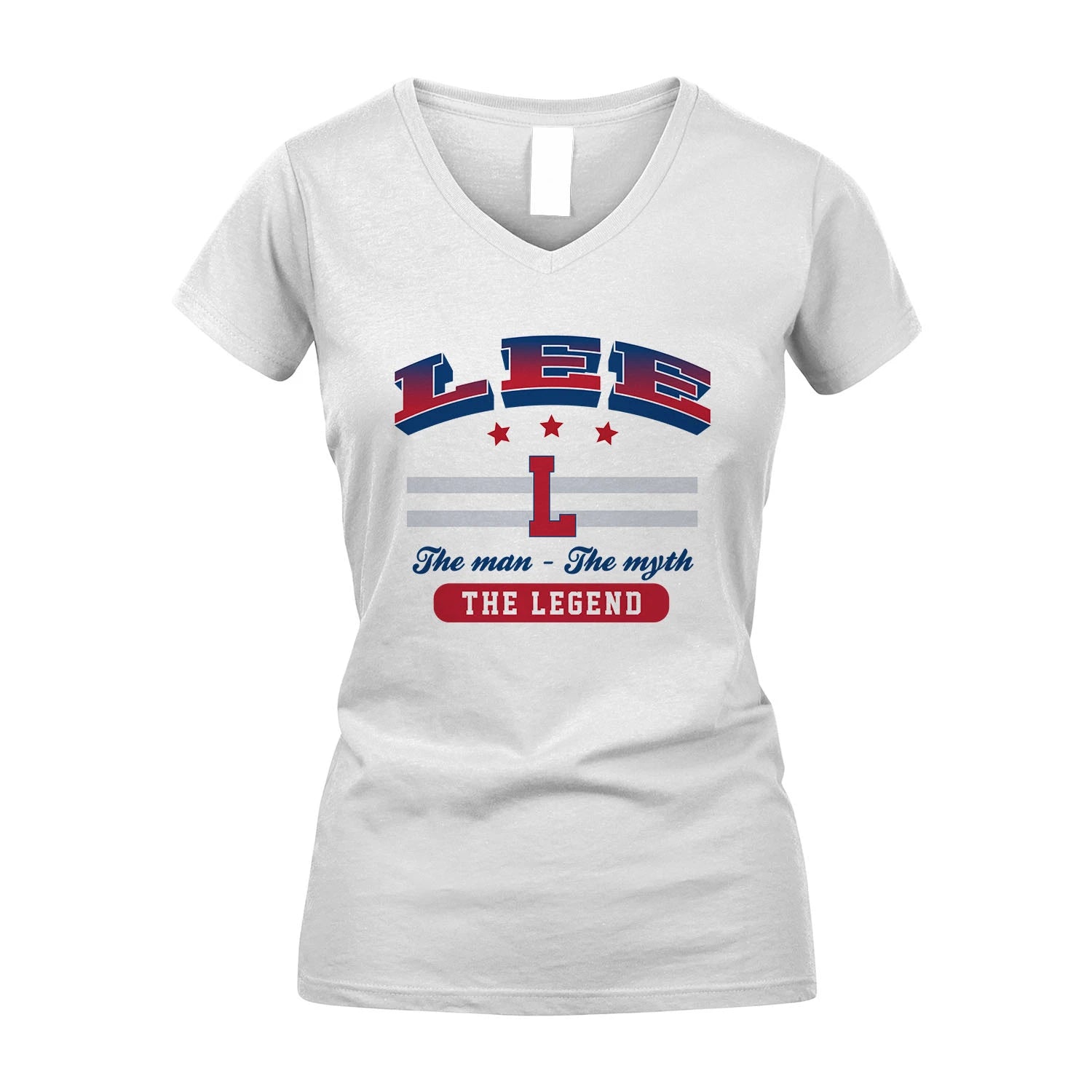 The Man The Myth The Legend With Your Name Shirt LEE M1-35