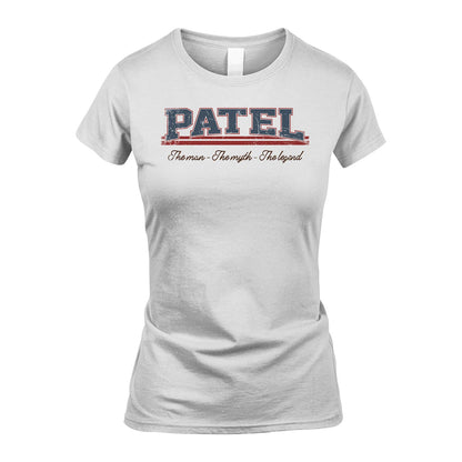 The Man The Myth The Legend Vintage Shirt PATEL M1-6