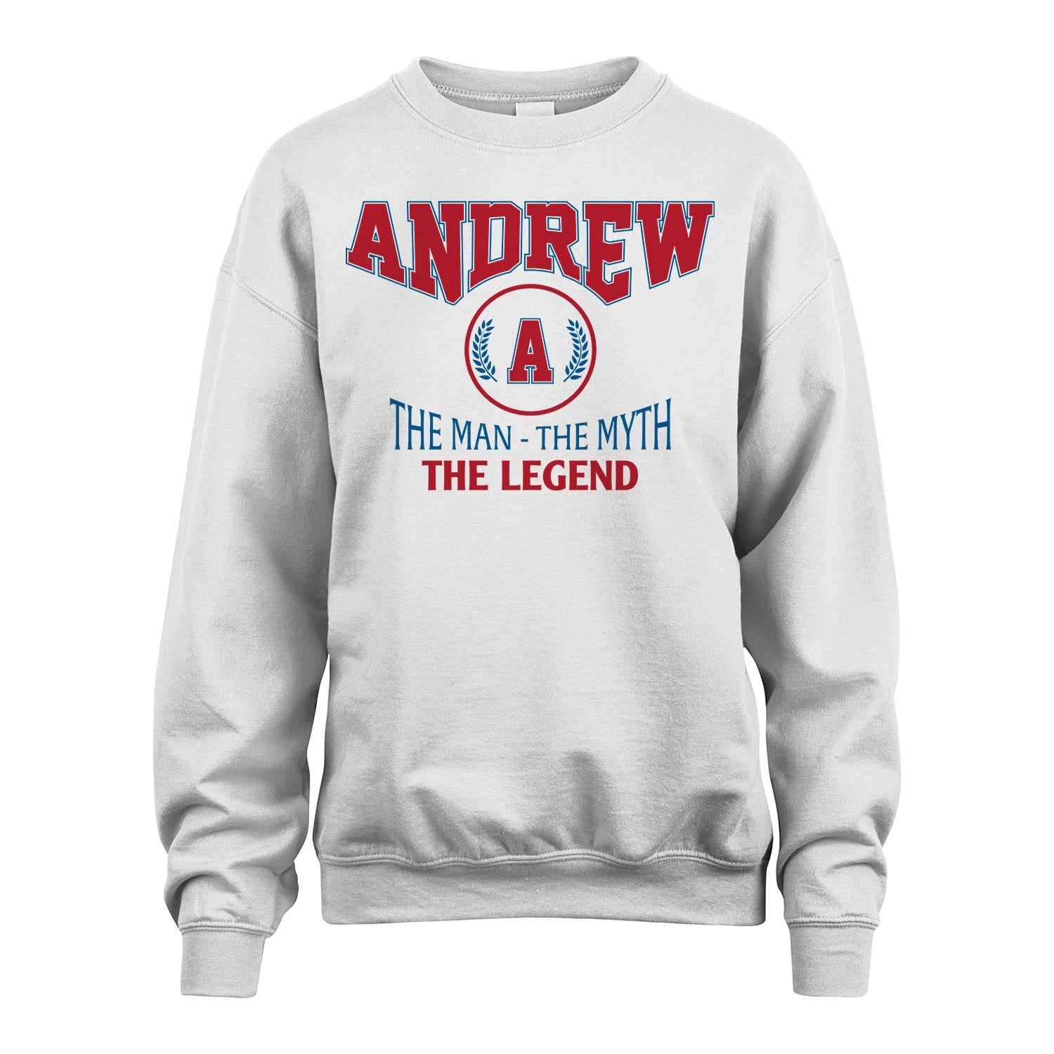 The Man The Myth The Legend Jet Style Shirt ANDREW M1-9