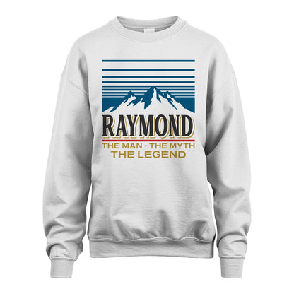 The Man The Myth The Legend Vintage Mountain Shirt RAYMOND M1-19