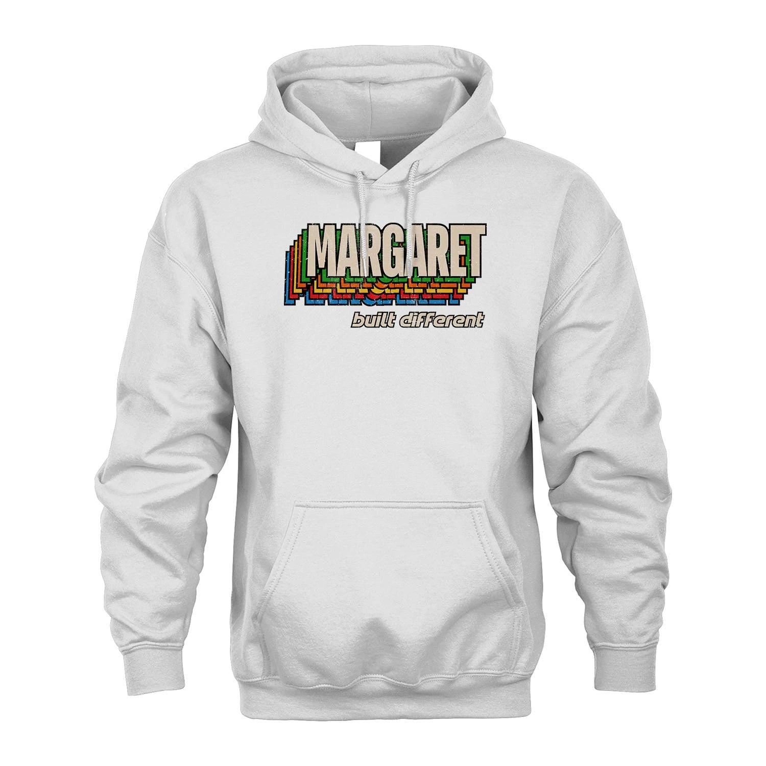 Your Name Built Different Retro Shirt MARGARET M1-26
