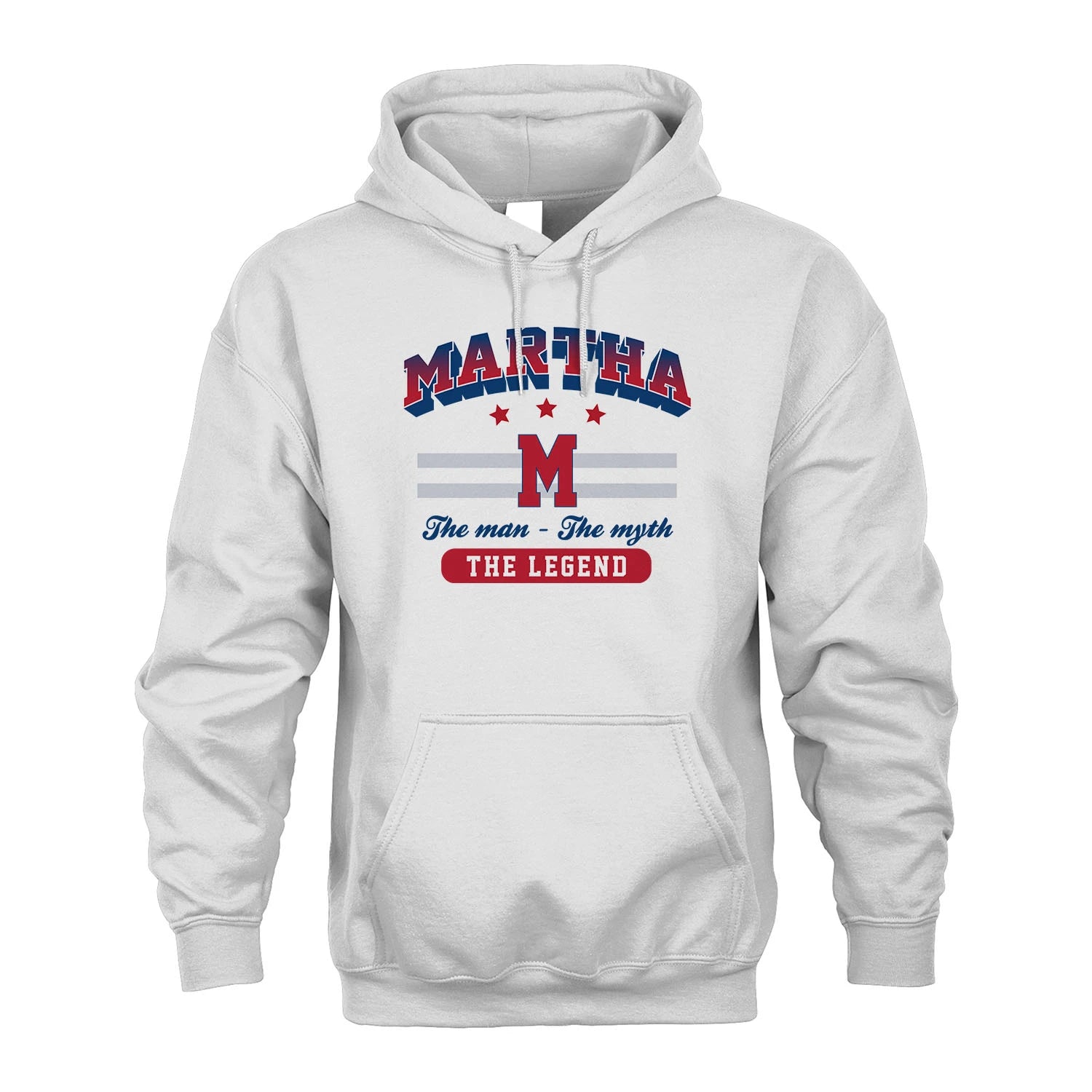 The Man The Myth The Legend With Your Name Shirt MARTHA M1-35