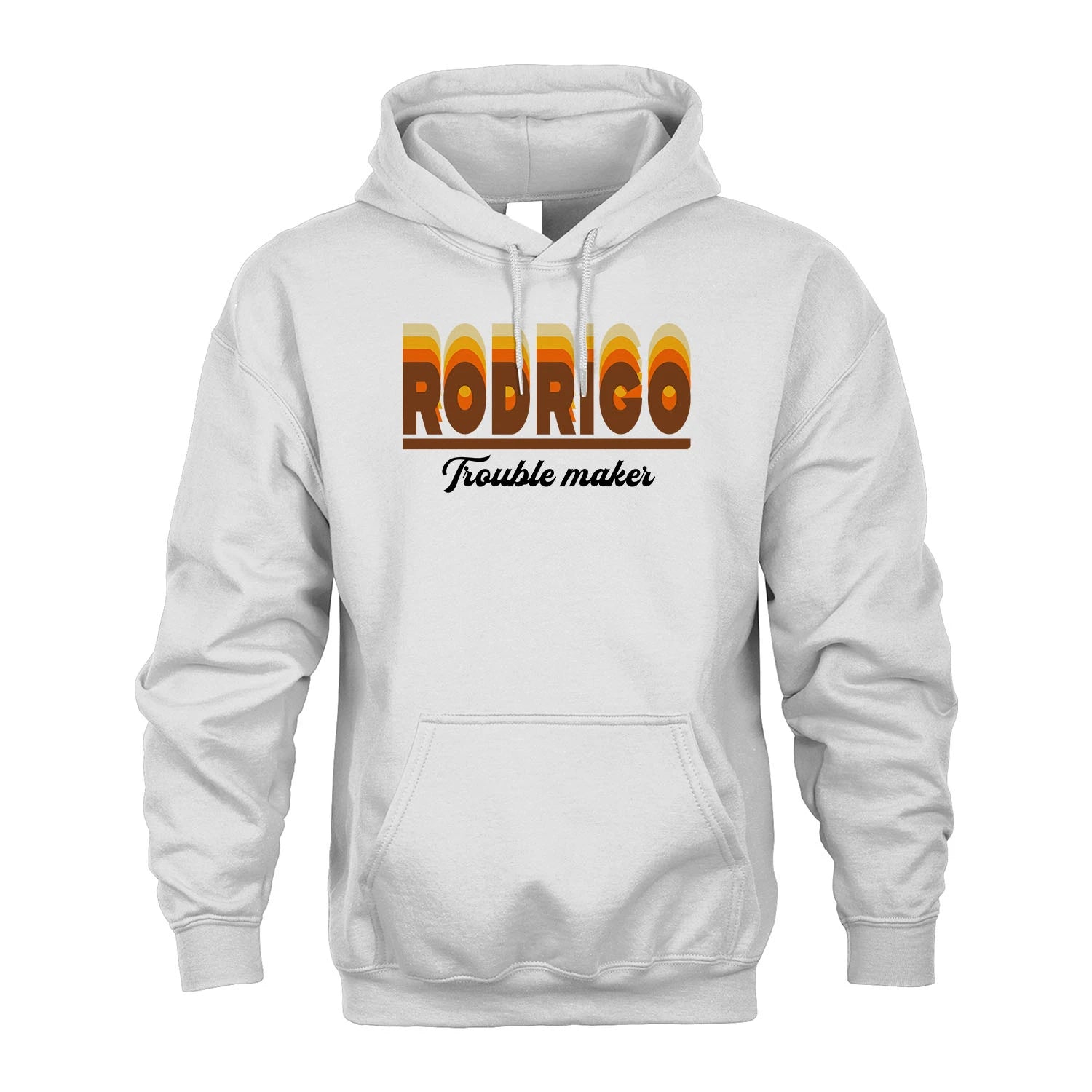 Your Name Trouble Maker Funny Shirt RODRIGO M1-34