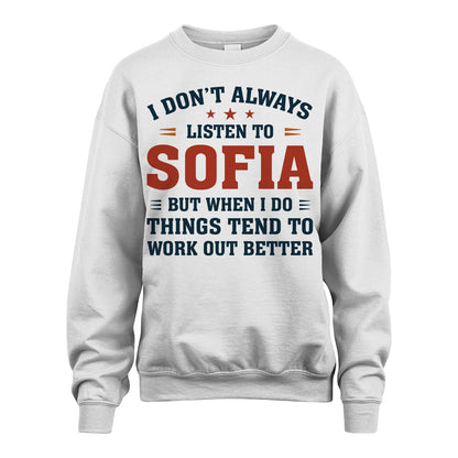 I Don't Always Listen To... SOFIA M1-2