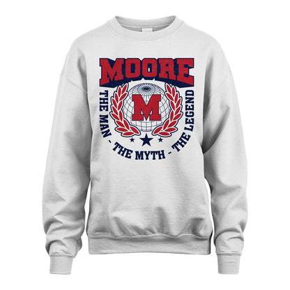 The Man The Myth The Legend Logo Shirt MOORE M1-30