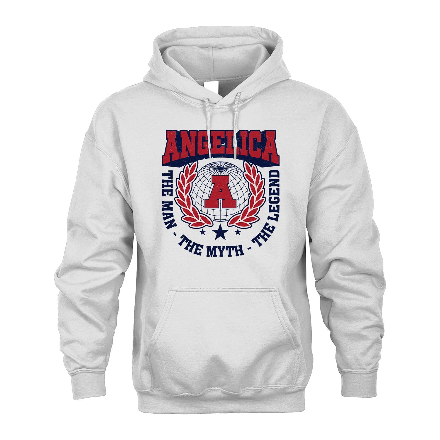 The Man The Myth The Legend Logo Shirt ANGELICA M1-30