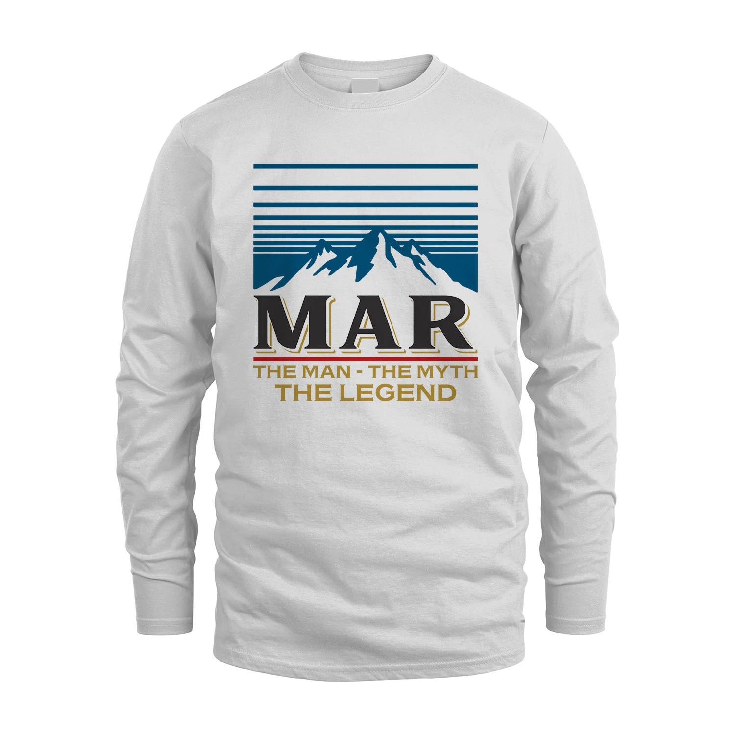 The Man The Myth The Legend Vintage Mountain Shirt MAR M1-19