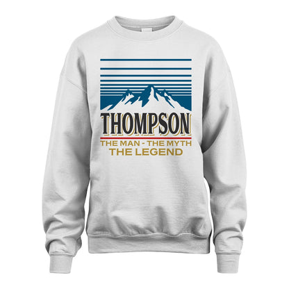 The Man The Myth The Legend Vintage Mountain Shirt THOMPSON M1-19