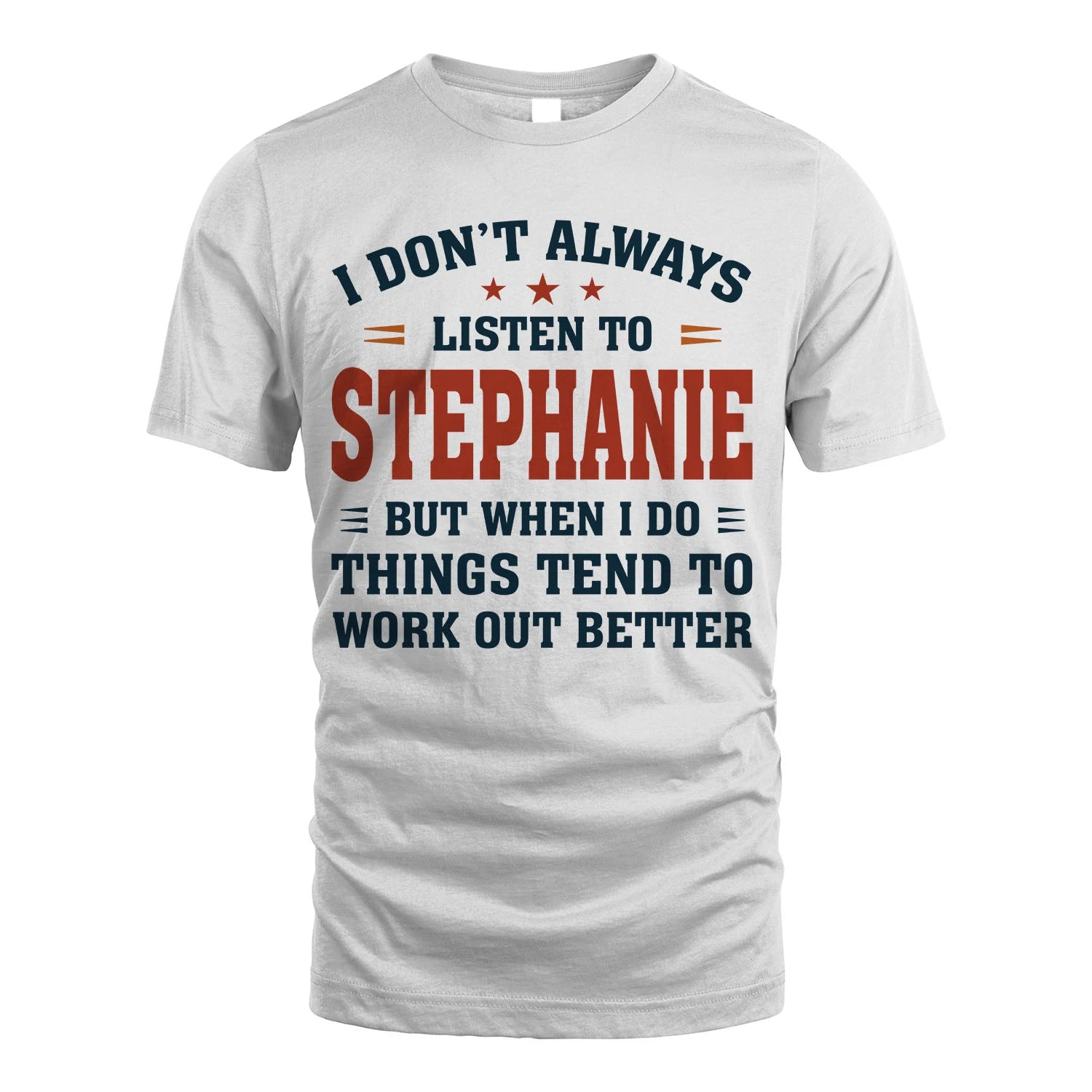 I Don't Always Listen To... STEPHANIE M1-2
