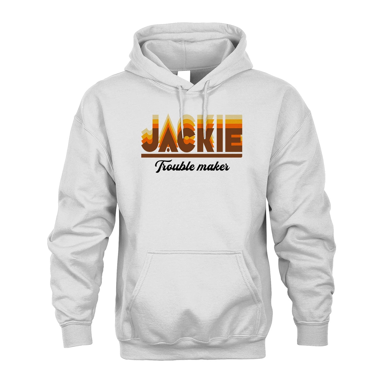 Your Name Trouble Maker Funny Shirt JACKIE M1-34
