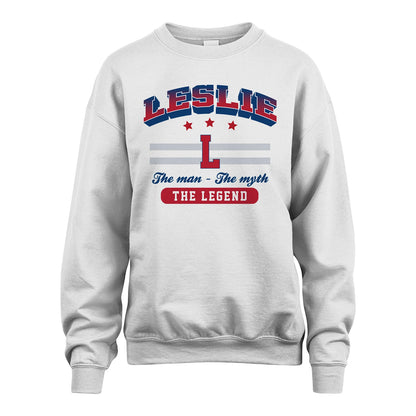 The Man The Myth The Legend With Your Name Shirt LESLIE M1-35