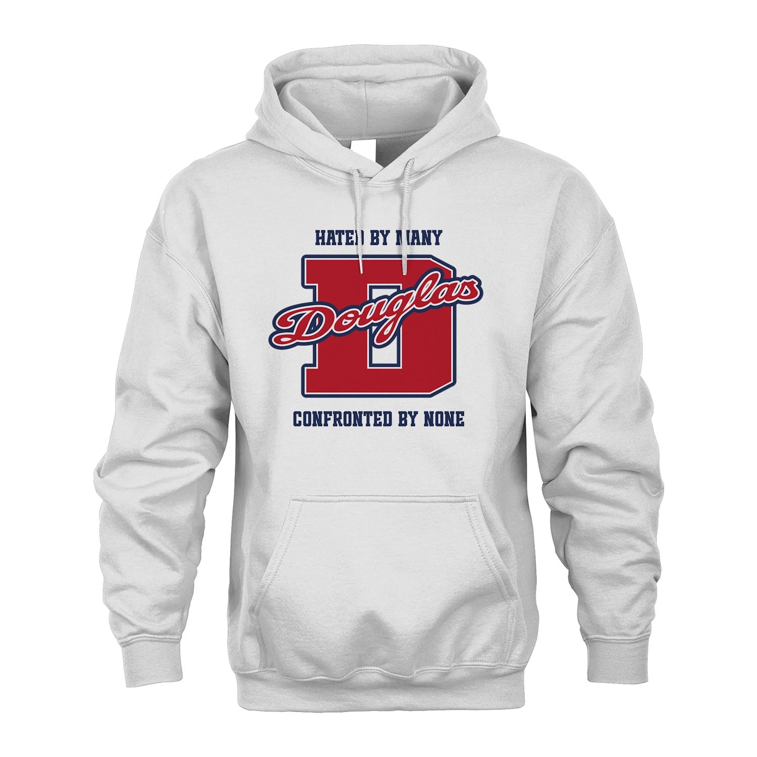 Hated By Many Confronted By None Personalized Name Shirt DOUGLAS M1-8
